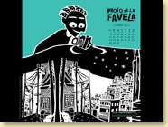 Octobre 2012 - Fond d'écran n°4 : Photo de la Favela de André Diniz, photos de Mauricio Hora (Des ronds dans l'O, juin 2012)