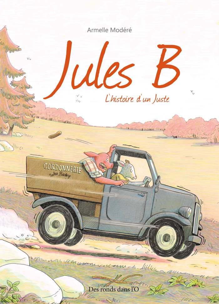 Jules B, l'histoire d'un Juste - Couverture (cliquer pour agrandir l'image)