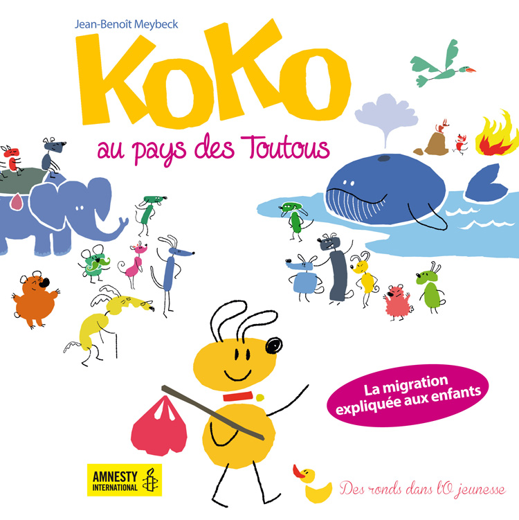 Koko au pays des Toutous, de Jean-Benot Meybeck (mars 2016) - Couverture