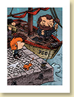 Pirate ! - Le pirate qui avait le mal de mer, de Claude Bathany et Marc Lizano - Extrait