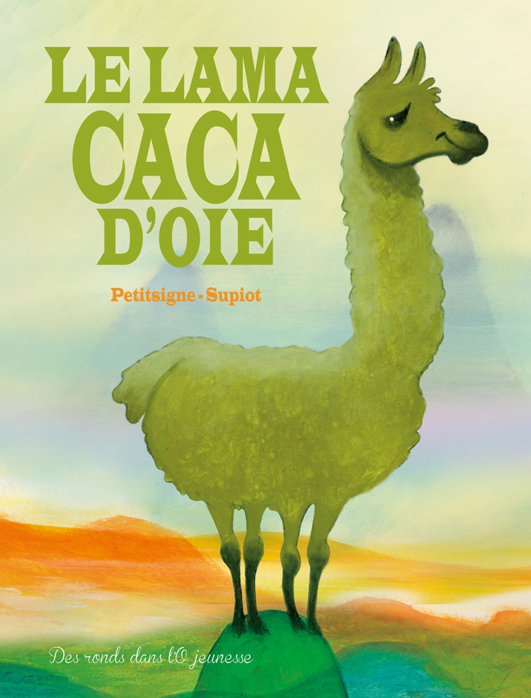 Le Lama Caca d'oie - Couverture (cliquer pour agrandir l'image)