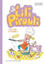 Lili Pirouli T5, C'est moi la cheffe ! de Nancy Guilbert et Armelle Modéré - Couverture (cliquer pour agrandir l'image)